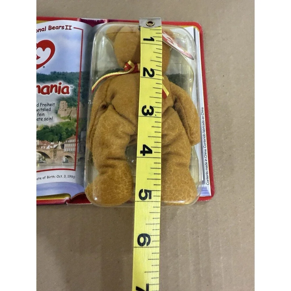 Germania‎ the Bear McDonalds TY International Bears II Beanie Baby 1999 Rare